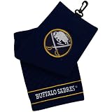 NHL Buffalo Sabres Embroidered Tri-Fold Golf Towel - Navy Blue