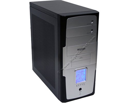 517 ATX Computer Case/Tower with 500w watt Power Supply and Temperature Monitor/LCD