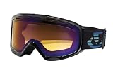 Giro Index OTG Goggle (Gloss Black/Icon Stripe Blue/Persimmon Boost 50)