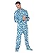 Footed Pajamas - Winter Wonderland Adult Fleece
