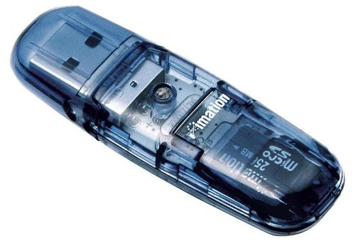 イメーション マイクロSDカードリーダーライター 256MB MCS256USB-BL