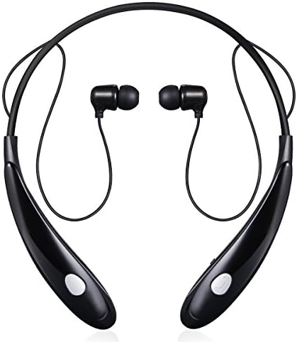 Winage Bluetooth Headphones Wireless Neckband Headset In-ear Sweatproof Sports Earbuds for Running with Mic (CVC 6.0 Noise Cancelling)