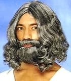 Grey Biblical Wig and Beard