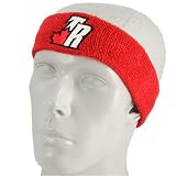 adidas Toronto Raptors Red Team Logo Headband