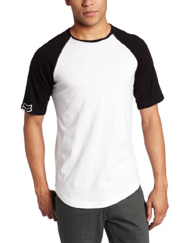 Fox Men\'s Wexler Short Sleeve Crew Neck Henley Shirt