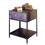 Monster Bedroom Nightstand- Charcoal/ Black