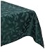Kitchen & Housewares : Lenox Holly Damask 60-by-140-Inch Tablecloth, Green