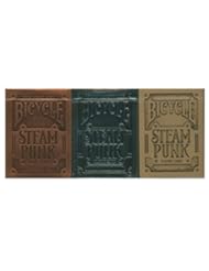 Sports: Bicycle Steampunk Playing Cards Collection 3 Deck Set - USPCC