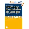 Einf�hrung in die Geschichte der Soziologie