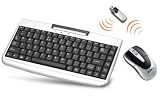 2.4 GHz Slim Mini Long Range Wireless keyboard with Laser mouse combo