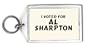 I voted for Al Sharpton Keychain