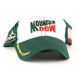 Mountain Dew #88 Dale Earnhardt Jr. / Amp "Give me a Dew" 2-Tone Baseball Hat