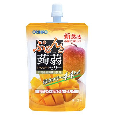 ぷるんと蒟蒻ゼリー　マンゴー