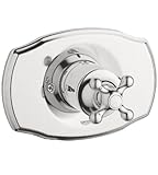 Grohe 19 707 EN0 Seabury Pressure Balance Valve Trim with Cross Handle, Infinity Brushed Nickel [並行輸