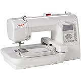 Janome MC200E Memory Craft 5x5" Hoop Embroidery Machine