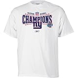 Reebok - Giants Reebok Big Kids SB XLII Champs Tee
