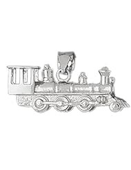 Clevereves 14K White Gold Pendant 3-DAutomobile Style 9.9 - Gram(s)