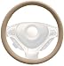 Autosun Premium Steering Cover Beige for Hyundai Xcent (2014 Upwards) RS.369.00