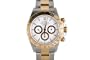 Rolex Mens 2 Tone Daytona White Dial Gold Sub Dials