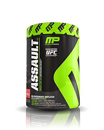 Muscle Pharm Assault Pre-Workout System, Watermelon, 0.96 Pound