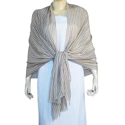 100% Pashmina Scarves Winter Clothes from India 82 x 30 inches