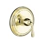 Kohler K-T397-4-PB Devonshire Rite-Temp Pressure-Balancing Valve Trim, Vibrant Polished Brass