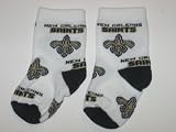 NEW ORLEANS SAINTS Team Logo Cotton BABY BOOTIES