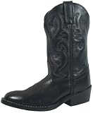 Denver Black Leather Western Boot