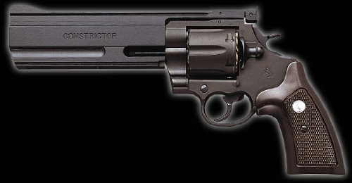 マルシン 【ガスガン】 コンストリクター・8mmBB・マキシエイト・Xカートリッジ仕様 Black HW