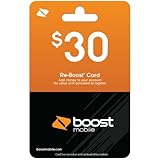 Boost Mobile $30.00 Reboost Prepaid Refill Card