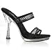 PleaserUSA Womens Glamour Slide Glitzy-502-2 Size 3.5 UK