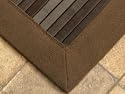 Old World Bamboo Rug 4x6, Extra Heavy Non-Slip Dotted Felt Bakcing - 3 Sizes Available