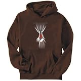 Hoodie Mens Brown  Anything not nailed down is a Sphynx toy!  Cats