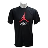 (ナイキ)Nike JORDAN DRI-FIT ジャンプマン フライト S/S Tシャツ (ブラック)
