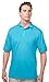 Mens 3-Button Short Sleeve Easy Care Pique Pocket Golf Shirt (10 Colors, S-4XLT)