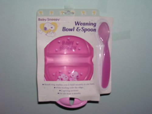Baby Snoopy Weaning Bowl & Spoon