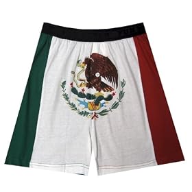 Mexican Flag boxer shorts for men