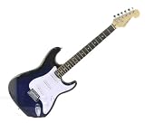 New York Pro Electric Guitar, Blue Burst with Bonus Accessory Package