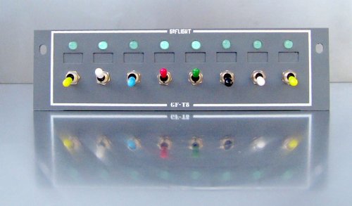 GF-T8 8-Toggle Switch/Indicator Module