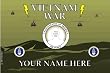 Air Force Vietnam War Large Vehicle Bumper Sticker