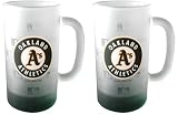 Oakland A's Frosted Mug (16-Ounce, Set of 2)