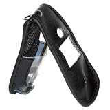 Leather Case with Leather Wrapped Belt Clip for Motorola V710, E815