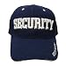 LAW SECURITY HAT BASEBALL CAP NAVY BLUE VELCRO ACRYLIC