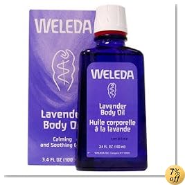 Lavender Body Oil 3.4 fl oz Weleda