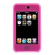 Pink Durable Flexible Soft Silicone Skin Cover Case for Apple Ipod Touch Itouch 2g 2nd Generation