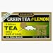 Green Tea with Lemon. 1 Case. 120 tea bags