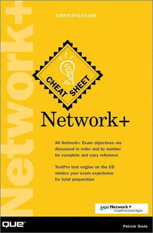 Network+ Cheat Sheet with CDROM