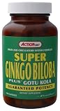 Action Labs - Super Ginkgo Biloba +, 100 capsules Capsules capsules