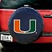 U of Miami Spare Tire Cover