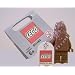 Lego Star Wars Chewbacca Figure Keychain